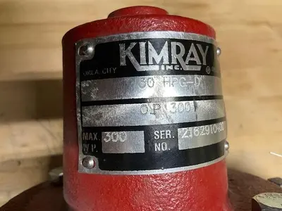 NEW KIMRAY 30 HPG-D