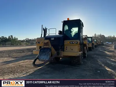 Used 2011 CATERPILLAR 627H Scrapers Louisiana US | Proxy Equipment #1379931