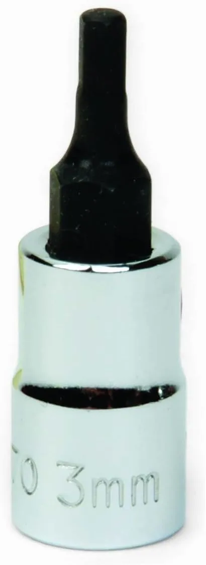 Williams 1/4" Drive 3mm Hex Bit Socket 35070