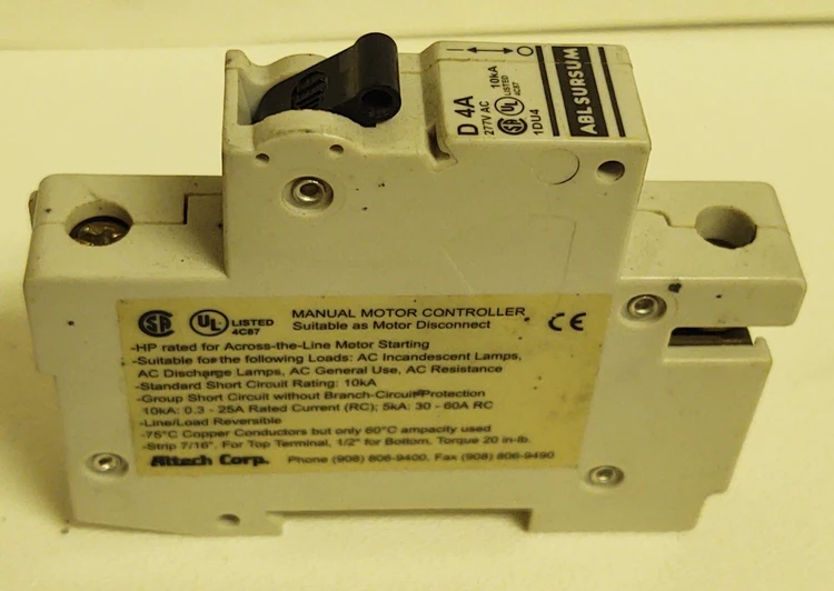 Used ALTECH _UNKNOWN_ Circuit Breakers Kentucky US | Edwards Industrial Repair #974983