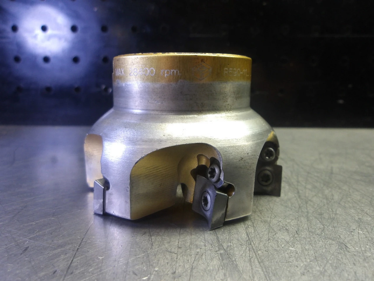Sandvik 3" Indexable Aluminum Facemill 1" Arbor RA590-076R25A-11M (LOC1539)