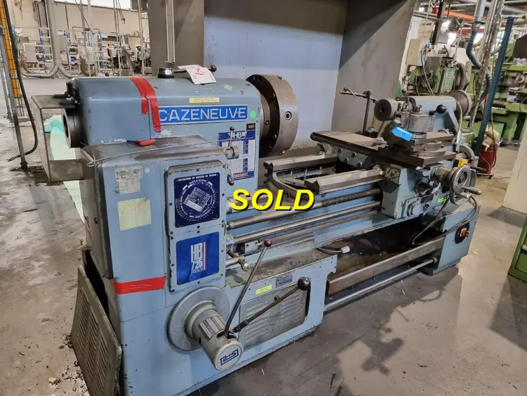 Used CAZENEUVE HB725 Ø 725 X 1000 MM Engine Lathes BE | Apt International N.V #361648