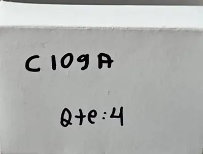 General Electric 123C109A Overload Relay Heater Element. Lot w/4 Loc4D30