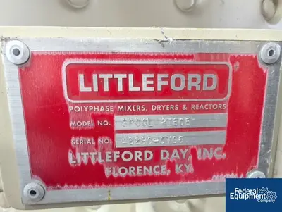 NEW Littleford 212 Cu Ft Littleford Mixer Dryer, Model VT 6000 D, S/S, Vac., JKT.