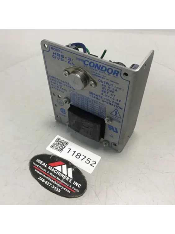 Used POWER ONE HB5-3/OVP-A+ Power Supplies Michigan US | Ideal Machinery #662845