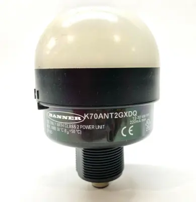 Banner K70ANT2GXDQ Ez-Light Touch Sensor Indicator 70mm 12-30VDC 1-Color 96859
