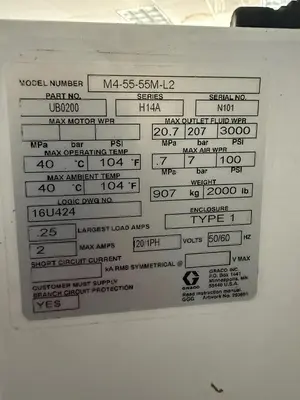 USED FLUID AUTOMATION M4-55MLR