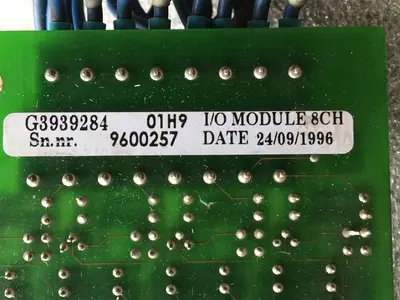 USED WIELAND BAMBERG G3939284 I/O MODULE 8 CH 01H9 LVD