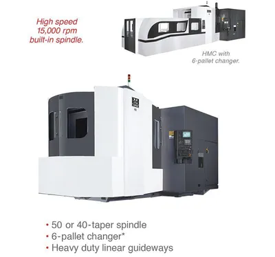 MIGHTY VIPER HMC Horizontal Machining Center | New Vision Machine Tools, LLC (2)