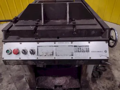 18" x 20" MARVEL SERIES 8 MARK I VERTICAL TILTING BANDSAW: YOBRO #23953