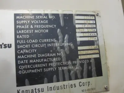 USED 2009 KOMATSU H2W200