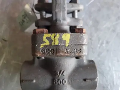 3/4" Class 800 Gate Valve API 602