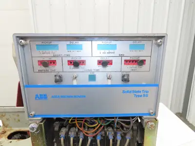 ABB K-600S Low Voltage Power Air Circuit Breaker 600A 600V Solid State Trip