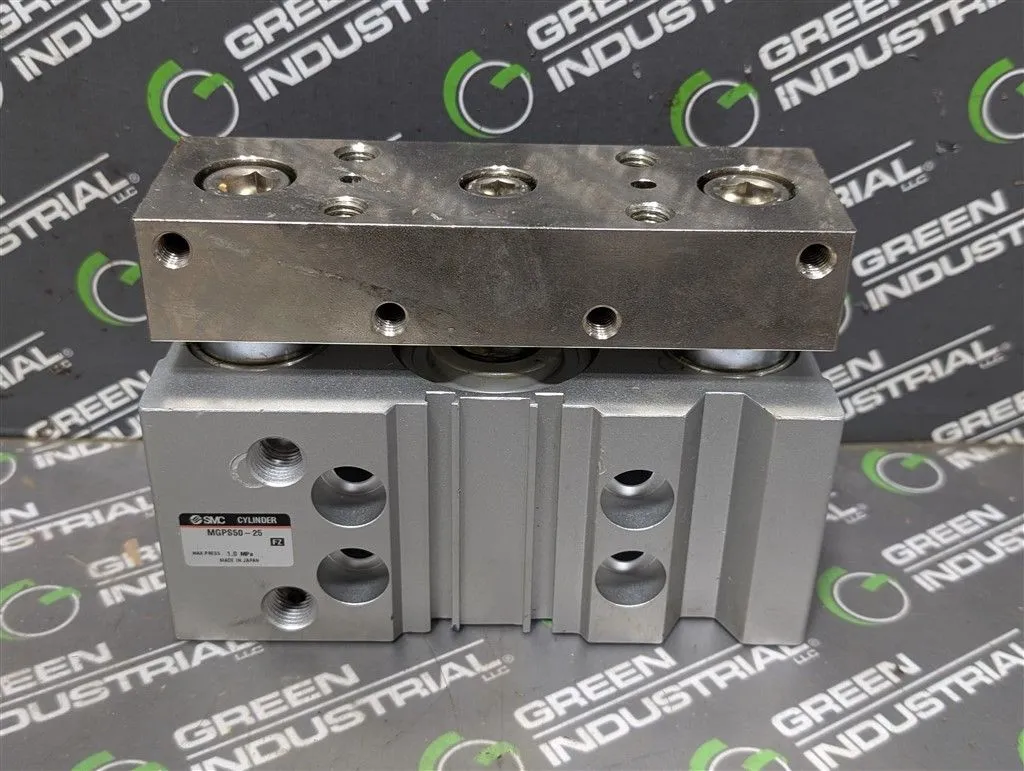 SMC MGPS50-25 Compact Guide Cylinder New