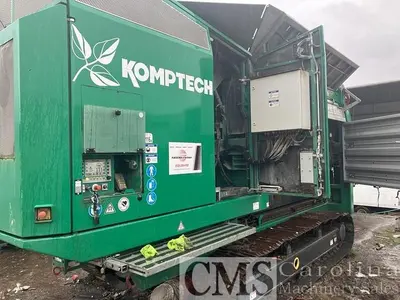 USED 2018 KOMPTECH TERMINATOR 6000S MOBILE SHREDDER