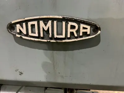 4" NOMURA MODEL #B-100WP TABLE TYPE HORIZONTAL BORING MILL 50 TAPER 96" TRAVEL: YOBRO #25193