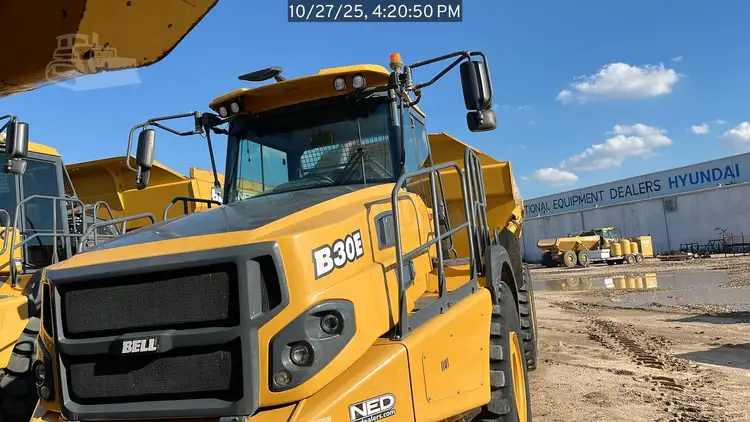 Used 2024 BELL B30E Articulated Dump Trucks Texas US | National Equipment Dealers #1422745