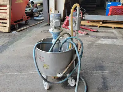 Pump Bin w/ 1.5 hp Motor