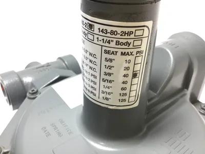Sensus 46724 – 827826-50 Regulator Gas Pressure 1″in 3/8″in Orifice .5-2PSI Out