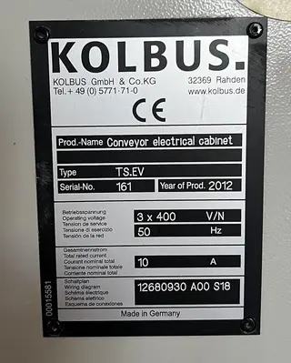 USED 2012 KOLBUS BOOK PRODUCTION LINE BF 530