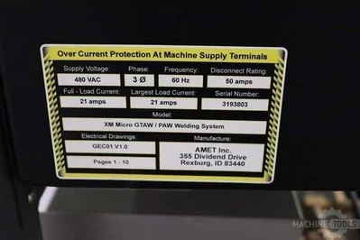 USED 2011 AMET Welding Positioners