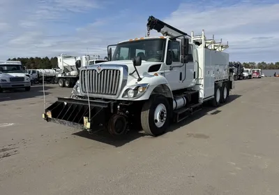 Used 2015 INTERNATIONAL® 7400 HI-RAIL Truck-Mounted Cranes Minnesota US | Carco Truck & Equipment #1514018