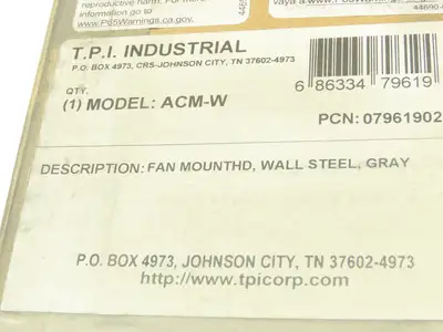 New | in-Stock TPI _UNKNOWN_ Blowers Indiana US | Arrow Industrial #946412