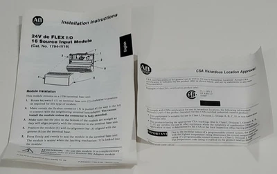 NEW Allen-Bradley 1794-IV16