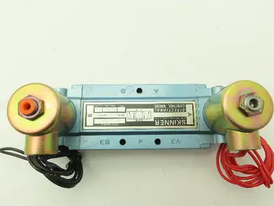 Skinner S3SSJGLX Pneumatic Directional Control Solenoid Valve 5/3 Pos 120V