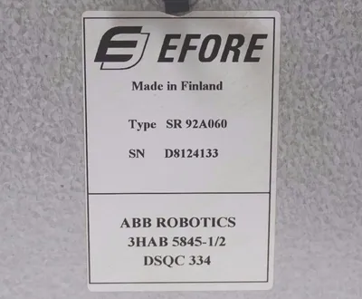 USED ABB / EFORE SR92A060