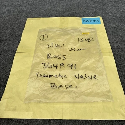 New | in-Stock Ross 364B91 Parts (Hydraulics and Pneumatics) California US | Davliegogo LLC #1707798