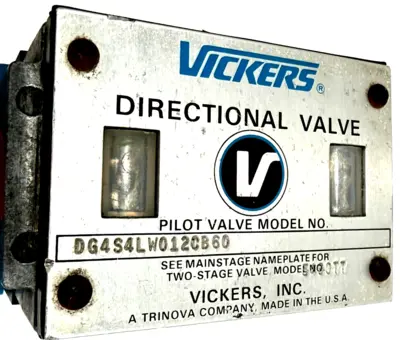 NEW VICKERS DG4S4LW-012C-B-60 DIRECTIONAL VALVE V-02-119493 DG4S4LW012CB60