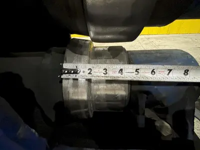 3/8" REED WEBB MODEL #M4 OFFSET FORMING ROLLS W/ SUPPORT TANK ROLLS: STOCK #22060