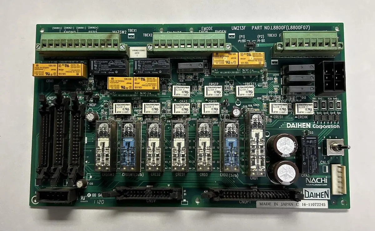 Used NACHI DAIHEN UM213F Printed Circuit Boards (PCB) Ohio US | Surplus Asset Holdings #1236195