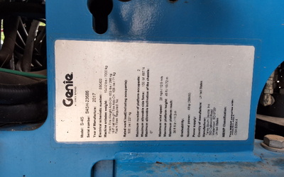 USED 2017 Genie S-45