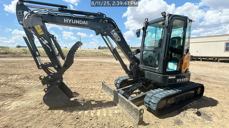 Used 2025 HYUNDAI HX48AZ Crawler Excavators - Mini Texas US | National Equipment Dealers #1422233
