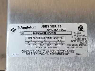 NEW APPLETON SJB2622151P.Z125