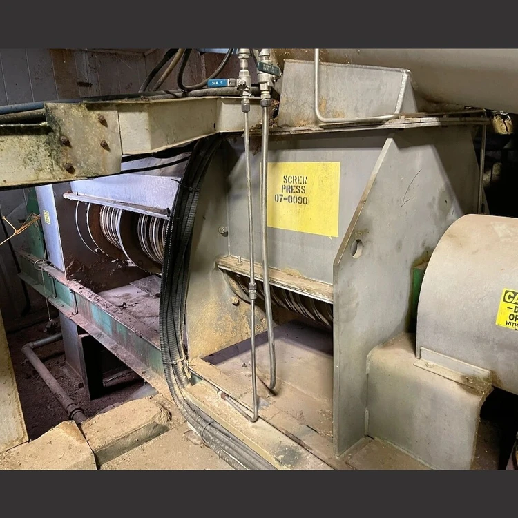 Used VINCENT V-16-K11 Screw De Watering Presses British Columbia CA | Savona Equipment LTD #1171128