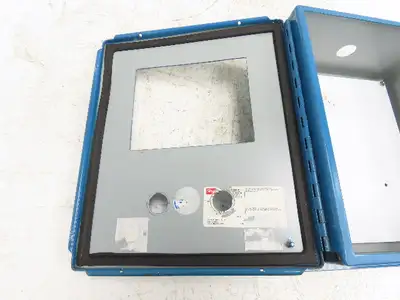 Hoffman A1210CH Industrial Electrical Enclosure With Backplate 12x10x5"