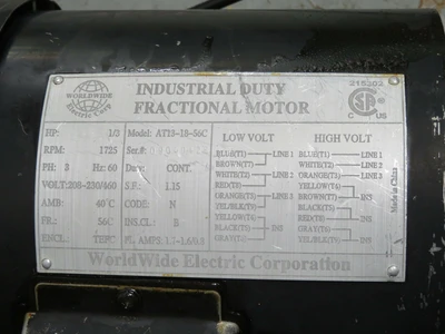 Used WORLDWIDE ELECTRIC _UNKNOWN_ Speed Reducers | OCO Industrial #1587189
