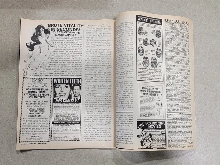 Used BOXING ILLUSTRATED FEBRUARY 1980 Office Equipment British Columbia CA | Lenmark #267439