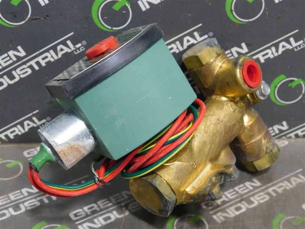 ASCO 8300G58G Red Hat Solenoid Switch 250 PSI 1/4 Pipe 20 W 120V / 60 Hz  New