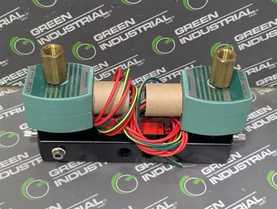 ASCO 8551G418MS Red Hat Solenoid Valve Bank Assembly New NIB