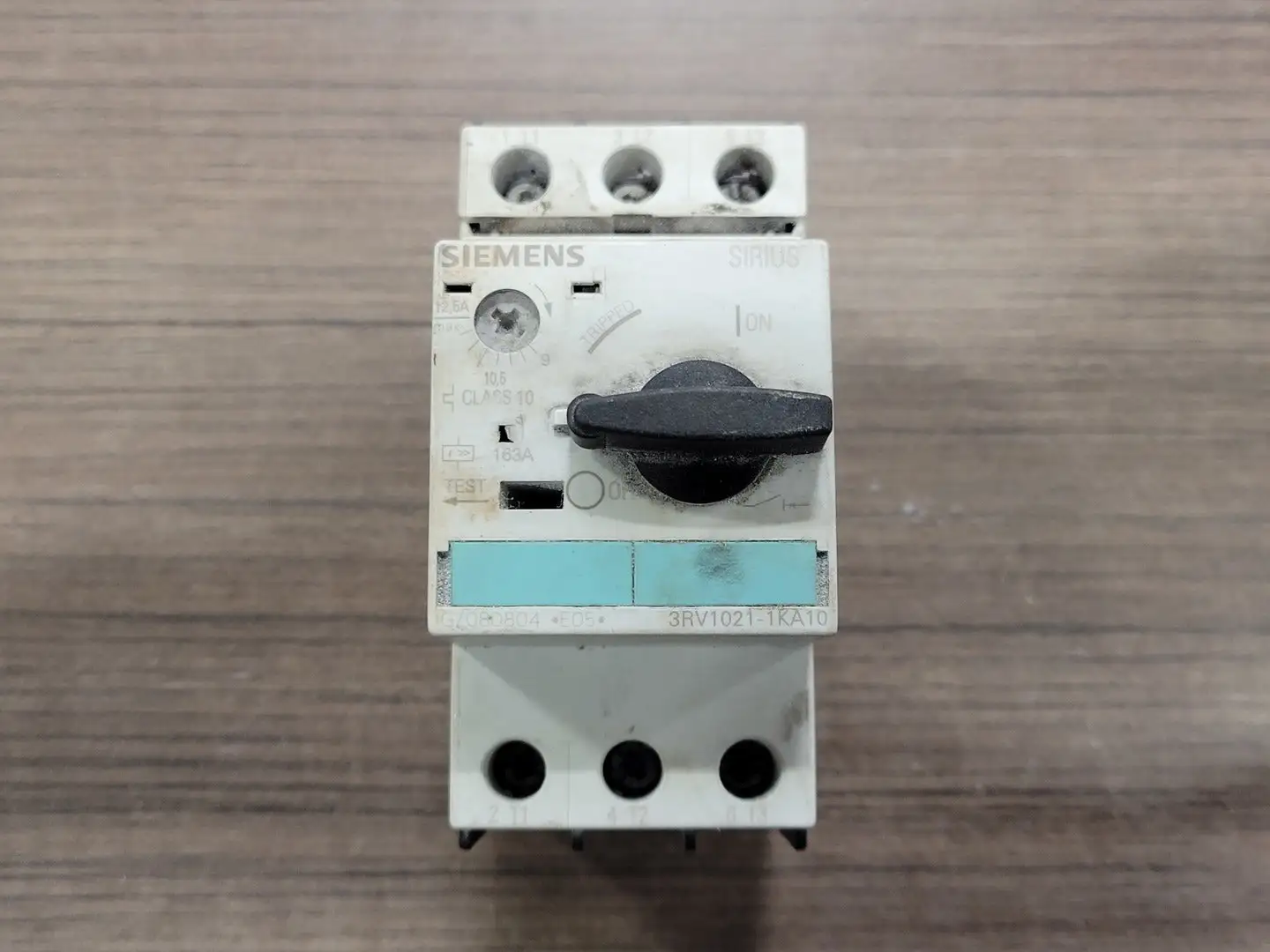 Used SIEMENS 3RV1021-1KA10 Switchgears British Columbia CA | Lenmark #242721