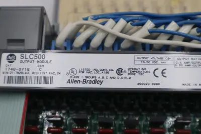 Allen Bradley 1746-OV16 Ser. C Output Module SLC 500 1746OV16 AB STOCK K-82-D