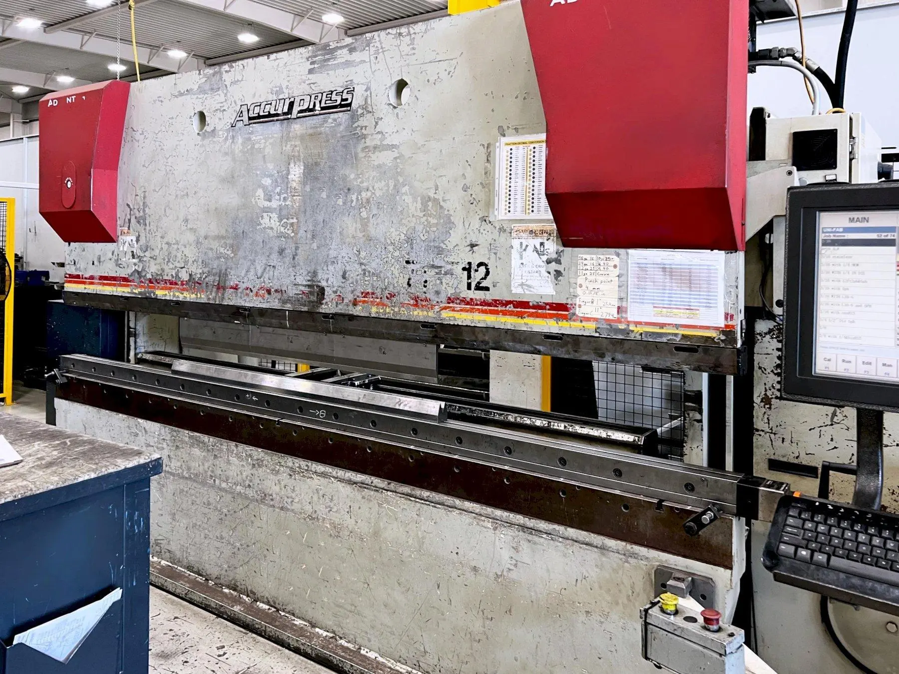 Used 2006 ACCURPRESS ADVANTAGE 717512 Press Brakes Illinois US | Machine Factory Outlet #1263761