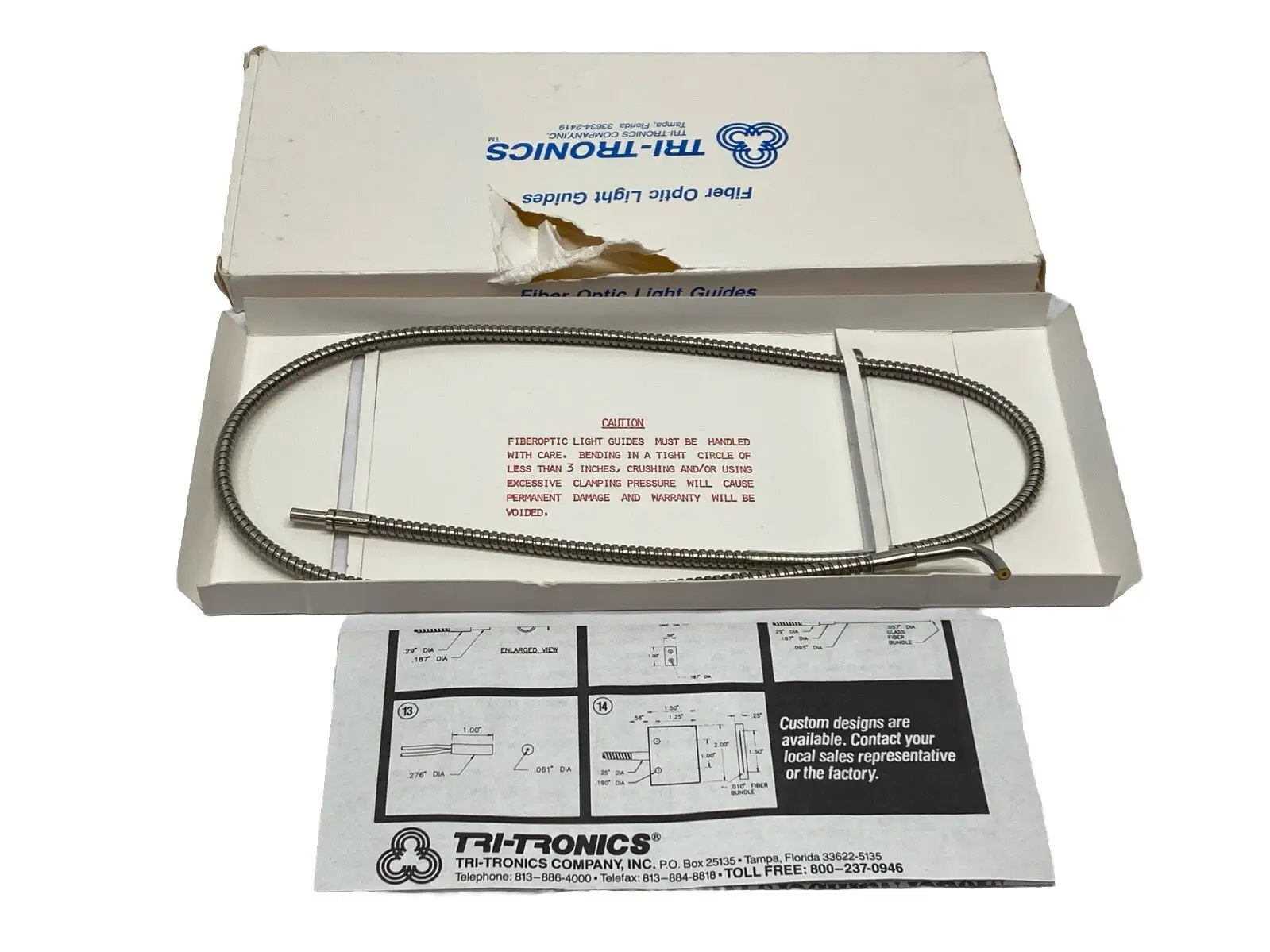 New | in-Stock Tri-Tronics F-E-36AR Fiber Optics Michigan US | Maverick Industrial Sales #1483007