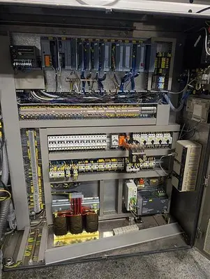 Klockner model LA-500 vertical strip packager
