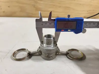 3/4" Female x 3/4" NPT Male Camlock Fitting