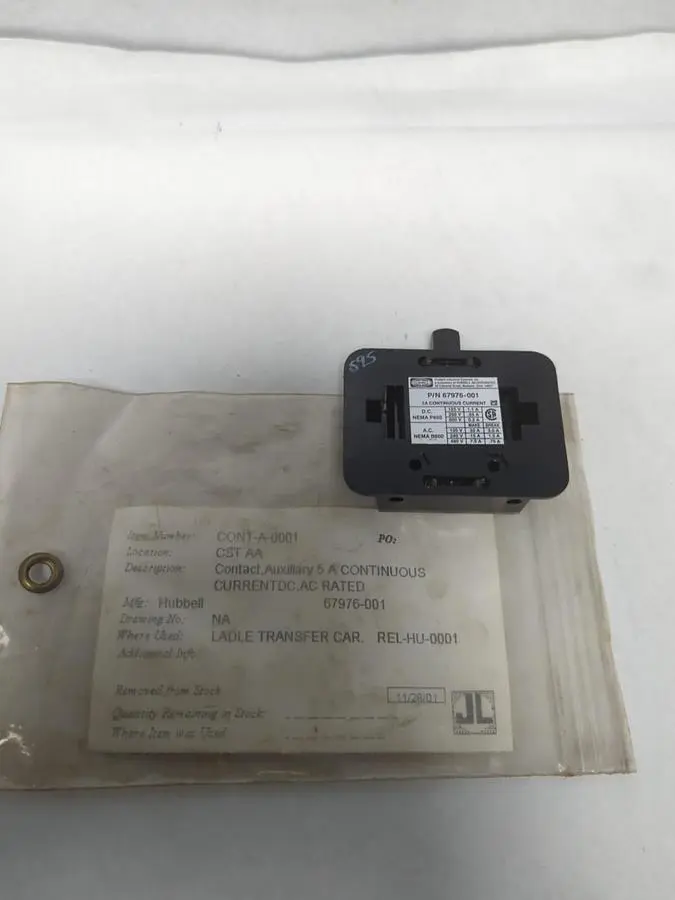 New | in-Stock HUBBELL 67976-001 Miscellaneous Equipment (Electrical & Power) | Surplus Asset Holdings #1192682